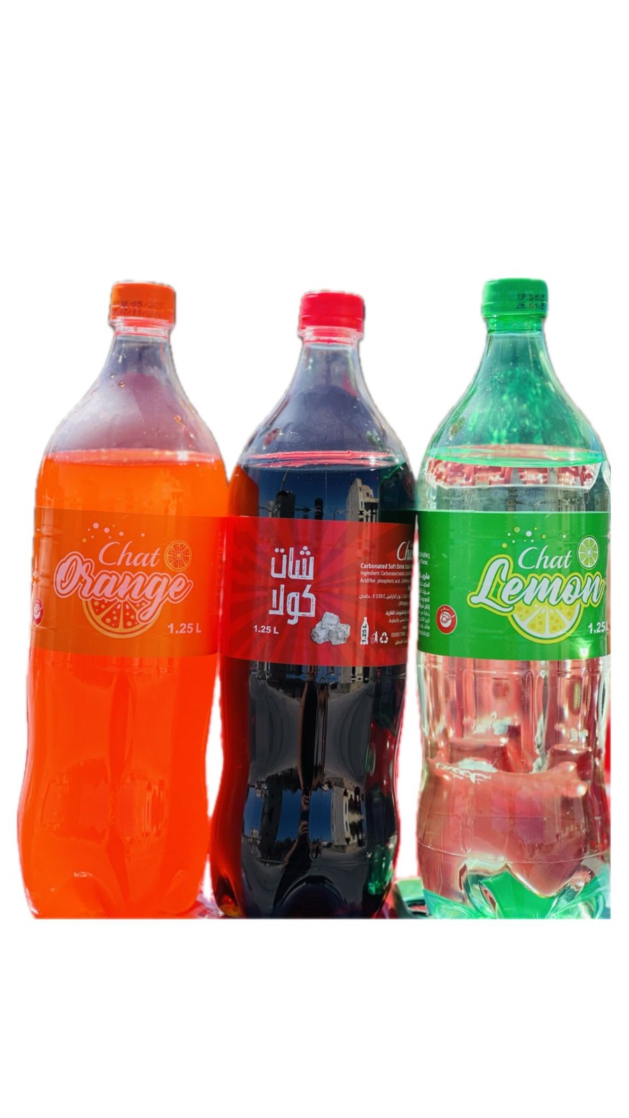 كولا شات لتر وربع 